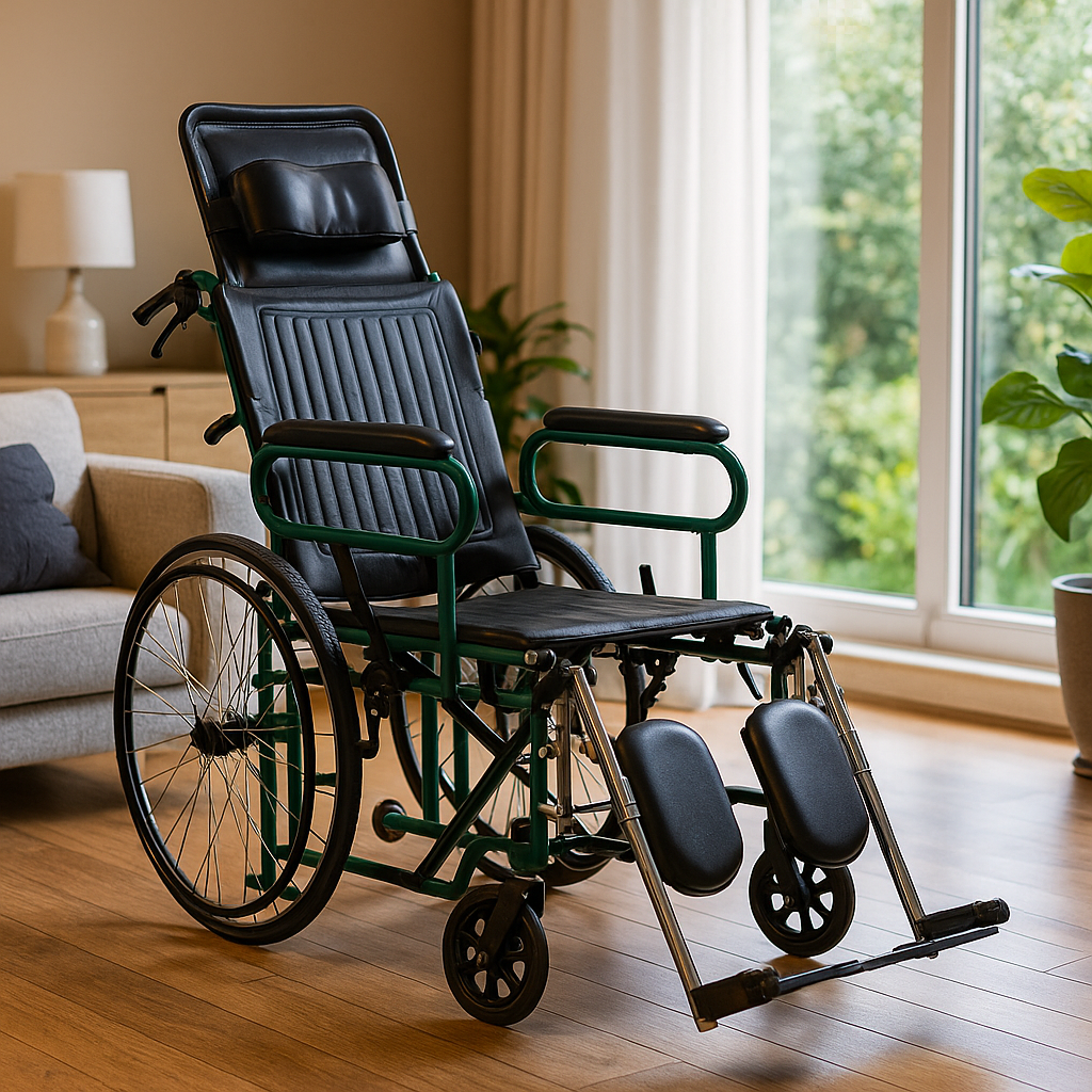 Reclining Deluxe Wheelchair